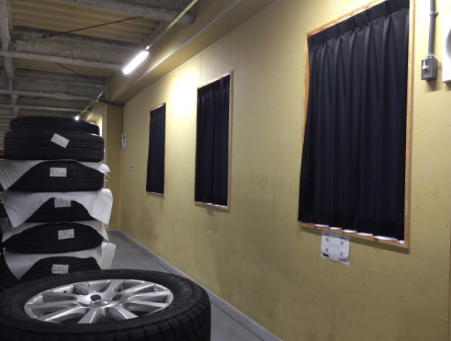 タイヤの劣化につながる雨・風・直射日光を完全にシャットアウト